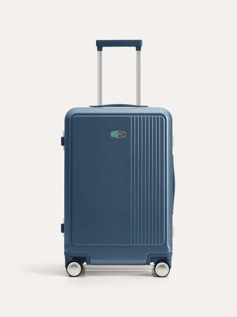 Blue Bagsmart carry-on suitcase