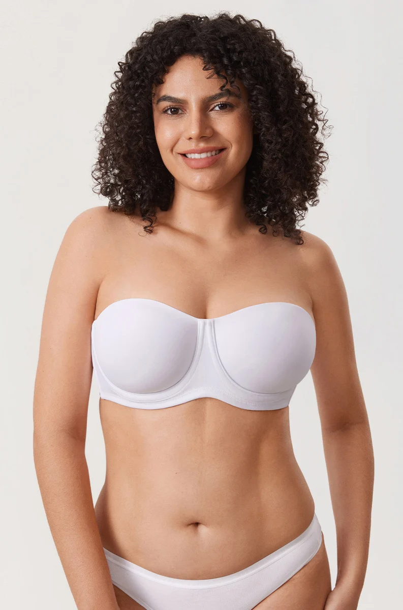 Confishape® Supportive Unlined Strapless Bra