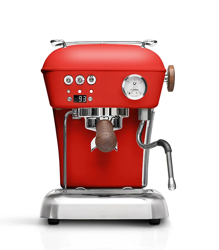 Dream PID, Programmable Home Espresso Machine w/ Volumetric Controls, 120V (Love Red)