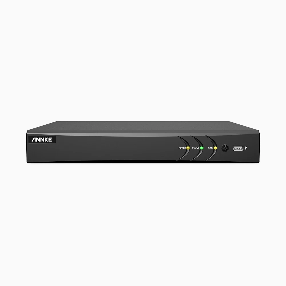 DR88 - 4K 8 Channel Hybrid 5-in-1 Digital Video Recorder, H.265+, Supports up to 8 BNC Cameras & 4 IP Cameras