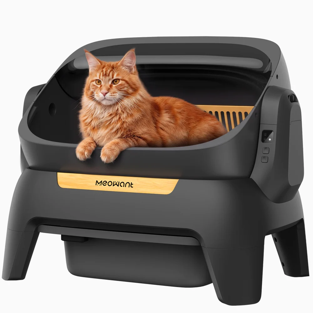 Meowant Self-Cleaning Cat Litter Box - MW-SC10(Black)