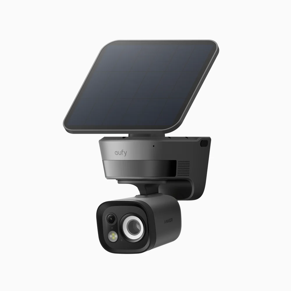 (Black) eufy TrackLight Cam S1