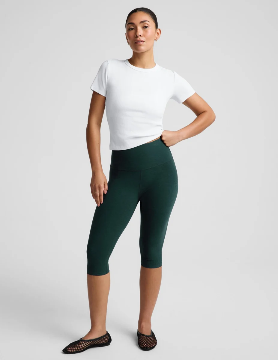 Spacedye™ Pedal Pusher High Waisted Legging