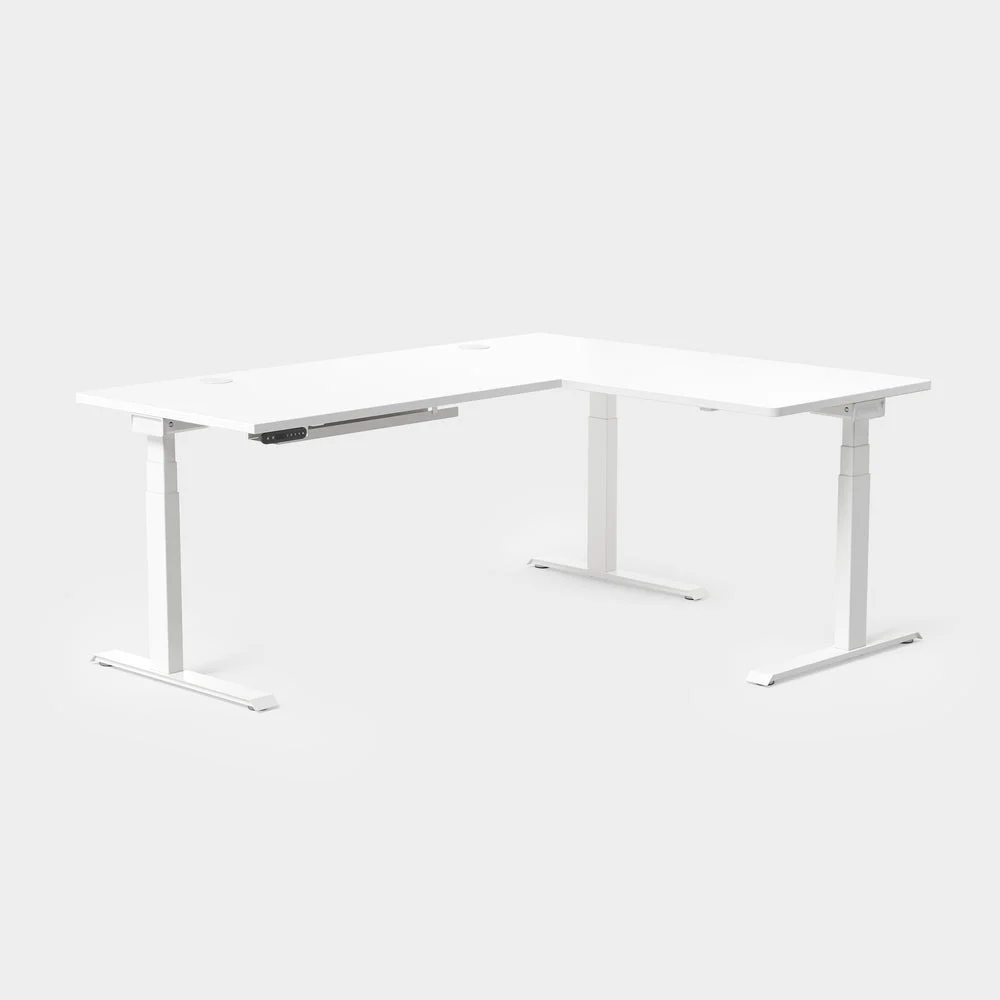 Vernal L-Shaped Standing Desks