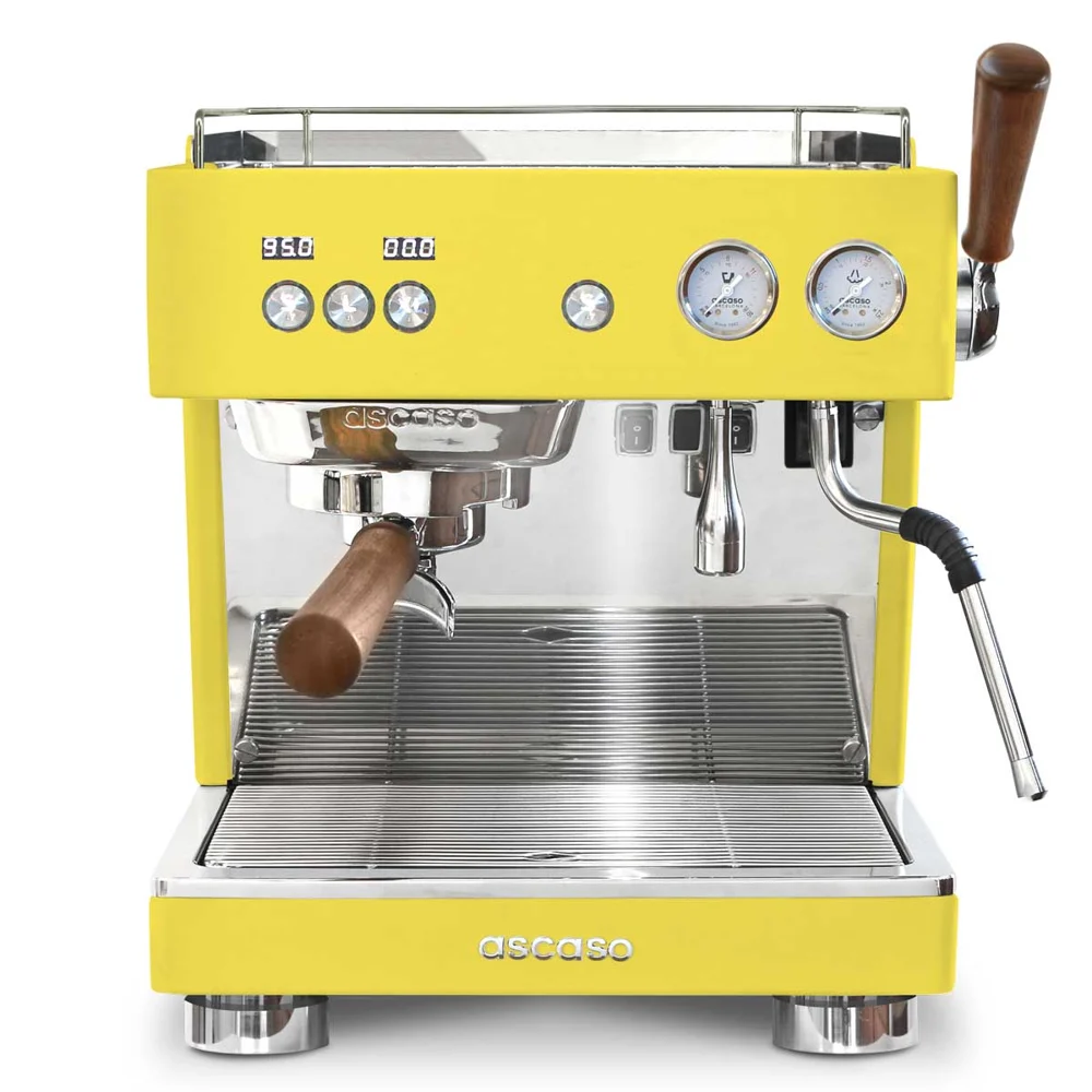 Baby T Plus, Automatic 1 Group Espresso Machine, with Thermodynamic Technology, 120V (Butter Yellow)