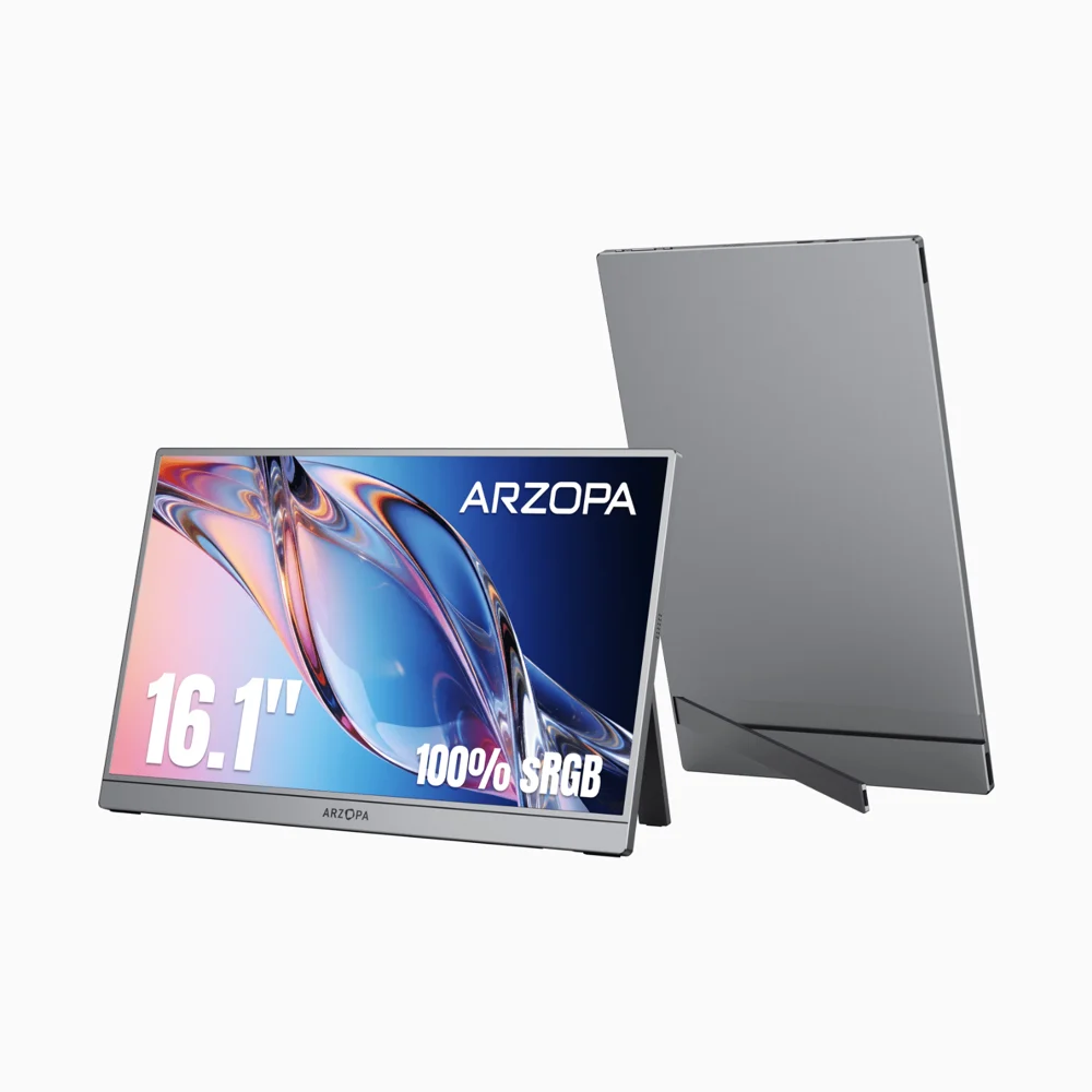 Arzopa Z1C 16.1" FHD 100%sRGB Best Portable Screen Gray