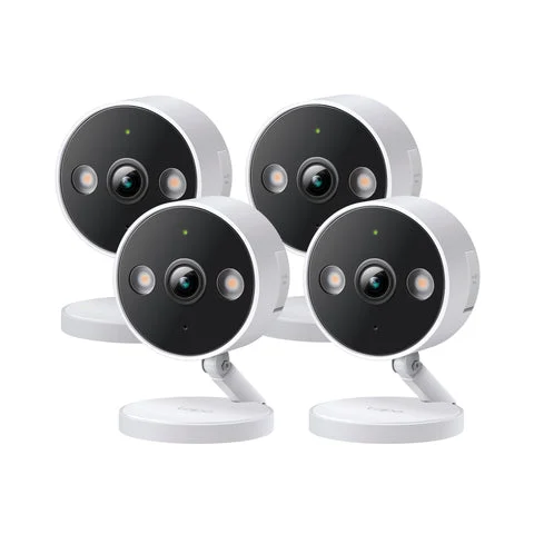 2K Indoor/Outdoor Security Camera, Tapo C120 4-Pack