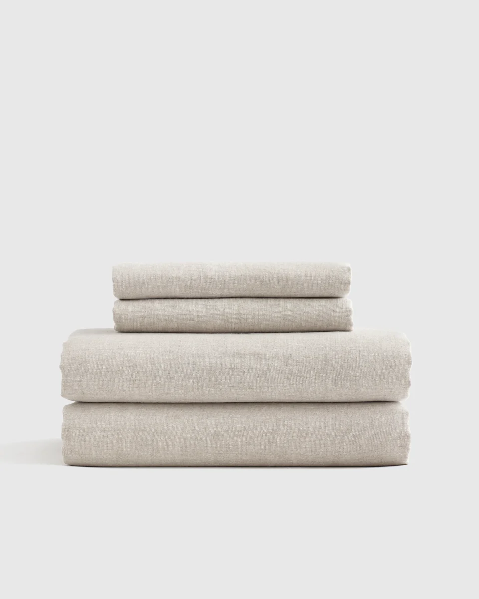 100% European Linen Sheet Set