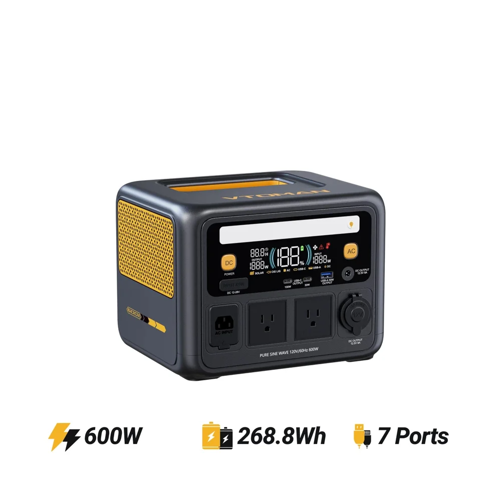 VTOMAN Jump 600X V-BEYOND® Portable Power Station