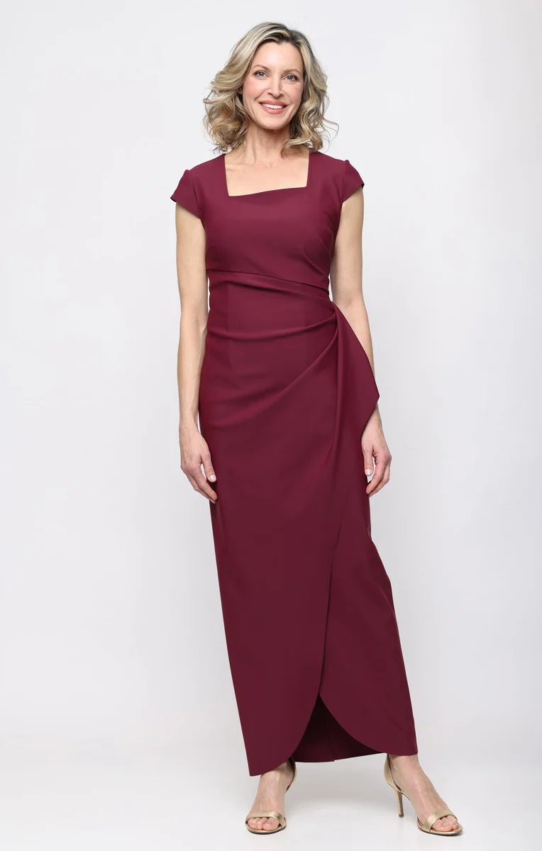 Lillian Contour Square Neck Dress