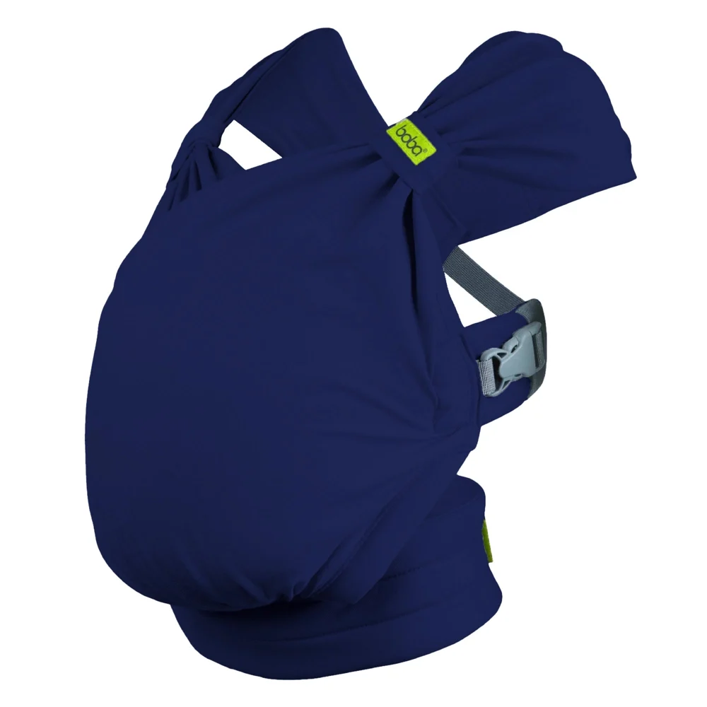 Boba Bliss Baby Wrap Carrier in Navy Blue
