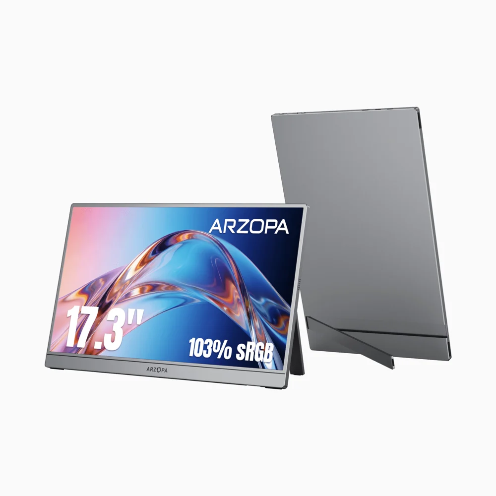 Arzopa Z1C PLUS 17.3" Large 1080p Portable Monitor