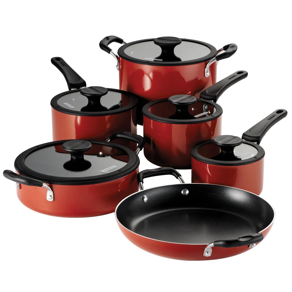 Nesting 11 Piece Nonstick Cookware Set