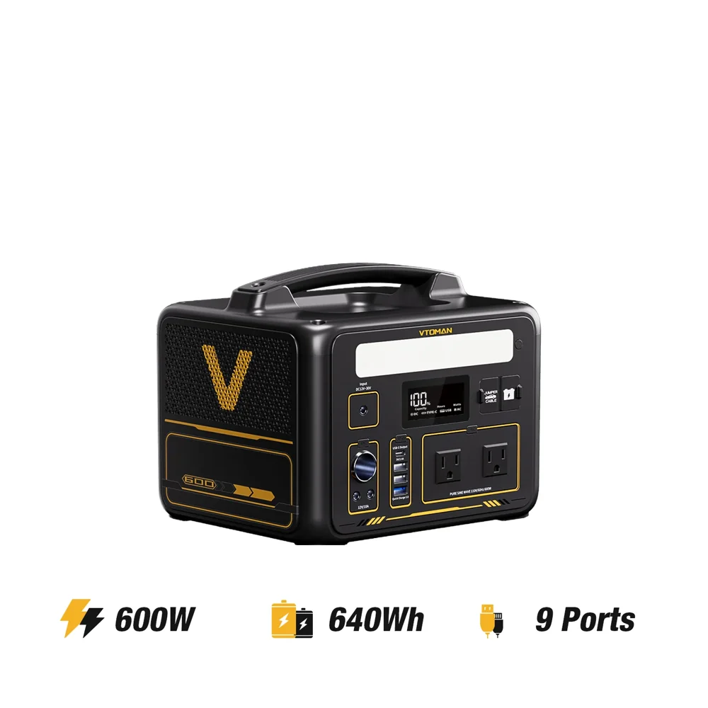 VTOMAN Jump 600 V-BEYOND® Portable Power Station (CANADA ONLY)