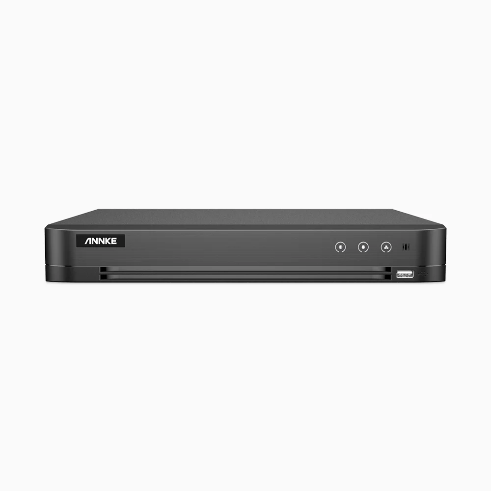 DR168 - 4K 16 Channel Hybrid 5-in-1 Digital Video Recorder, Human & Vehicle Detection, H.265+, Line Crossing Detection, Intrusion Detection & Motion Detection