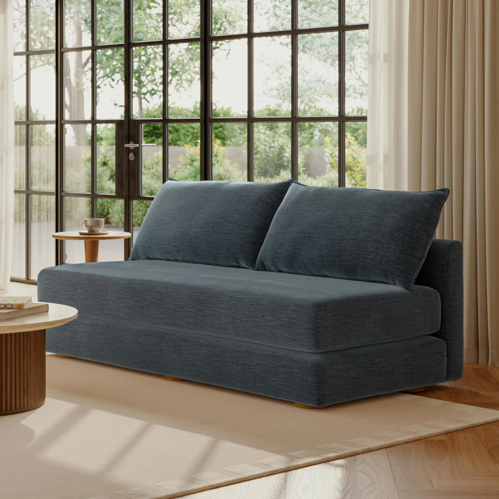 Braam 75" Sofa Bed - Valor Blue
