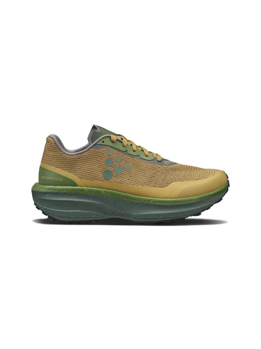 Men's Endurance Trail Running Shoe - DEEP LAKE/MOSS
