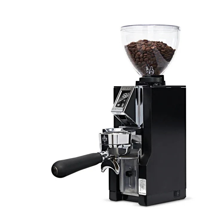 Eureka Mignon Libra 65 AP Grinder with Grind by Weight (Black)