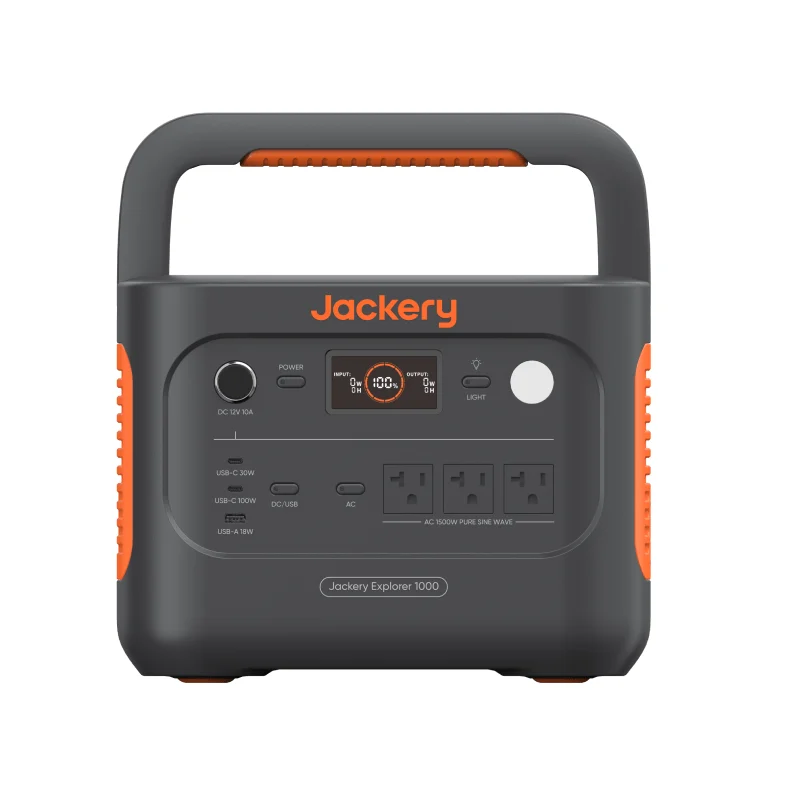 Jackery Explorer 1000 v2 Portable Power Station (Refurbished)