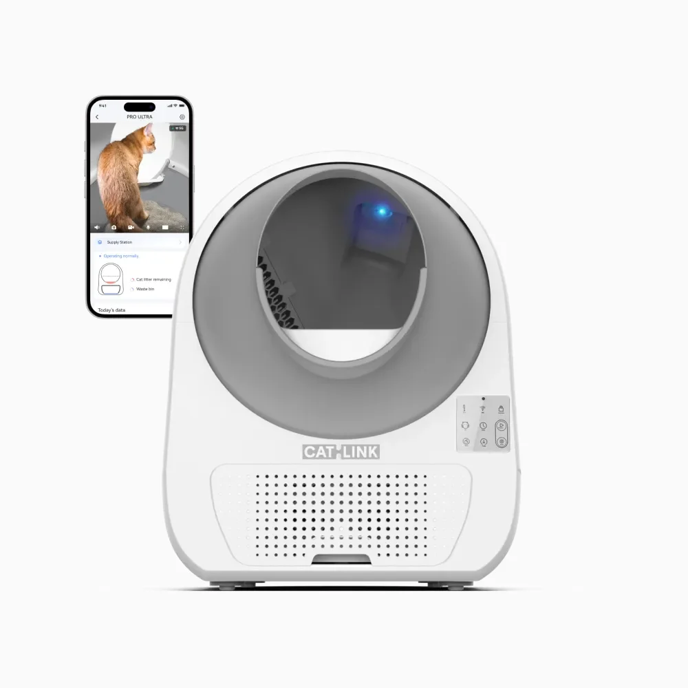 CATLINK AI 5GHz Camera Cat Litter Box - Scooper Pro Ultra