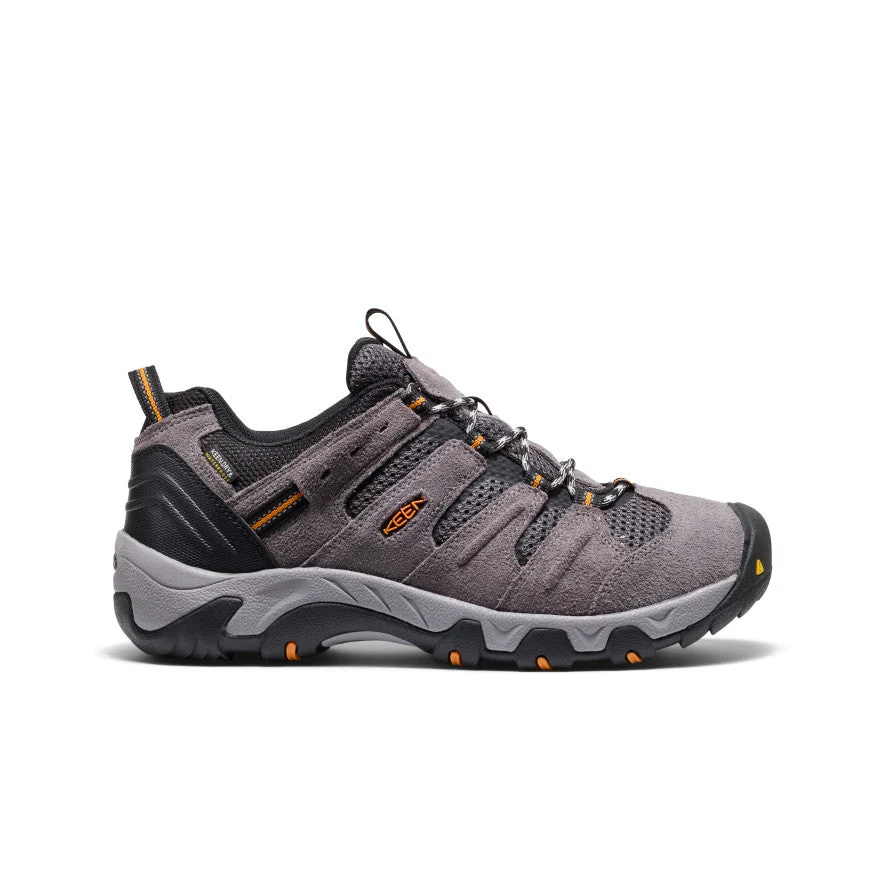 Men's Headout Waterproof Hiking Shoe  |  Steel Grey/Orange Pepper