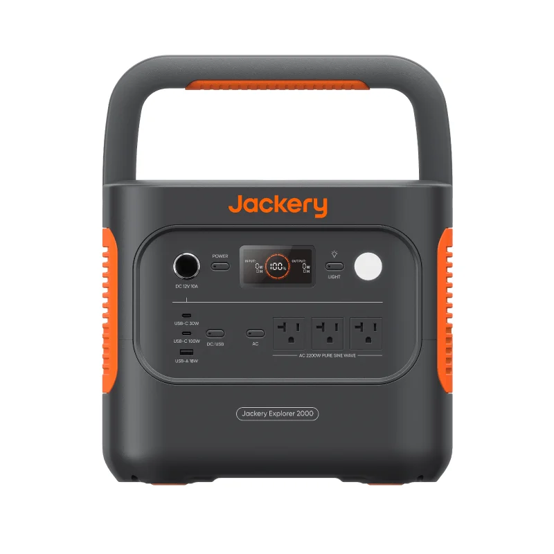 Jackery Explorer 2000 v2 Portable Power Station (Refurbished)