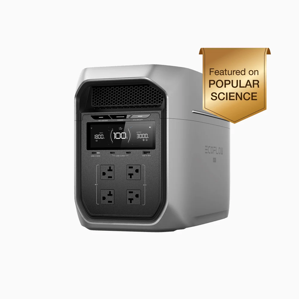 EcoFlow DELTA 3 Max Plus Portable Power Station (2048Wh)