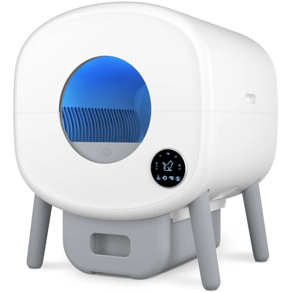Cumrige Self-Cleaning Litter Box | Automatic, Extra-Large Capacity for Multi-Cat Homes (M2)