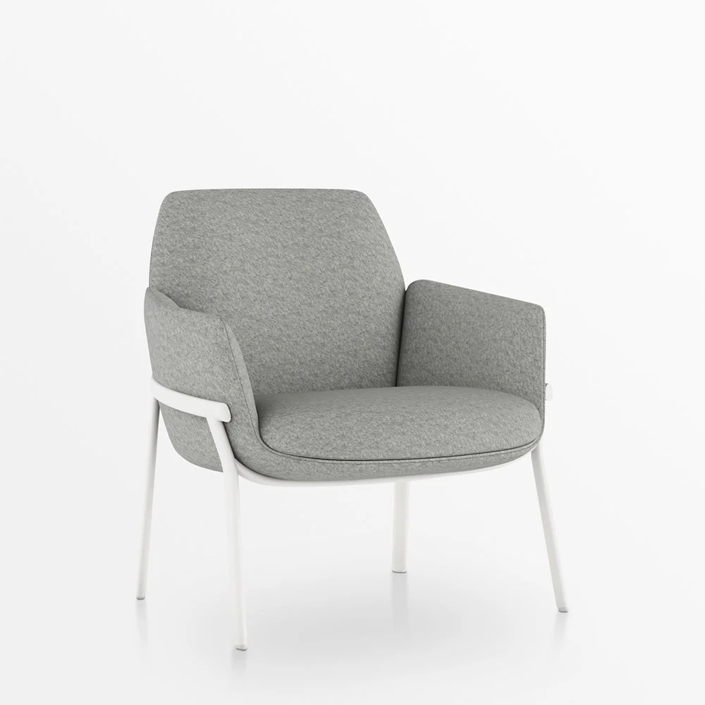 Poppy Lounge Chair with Basket Base - Haworth Store
