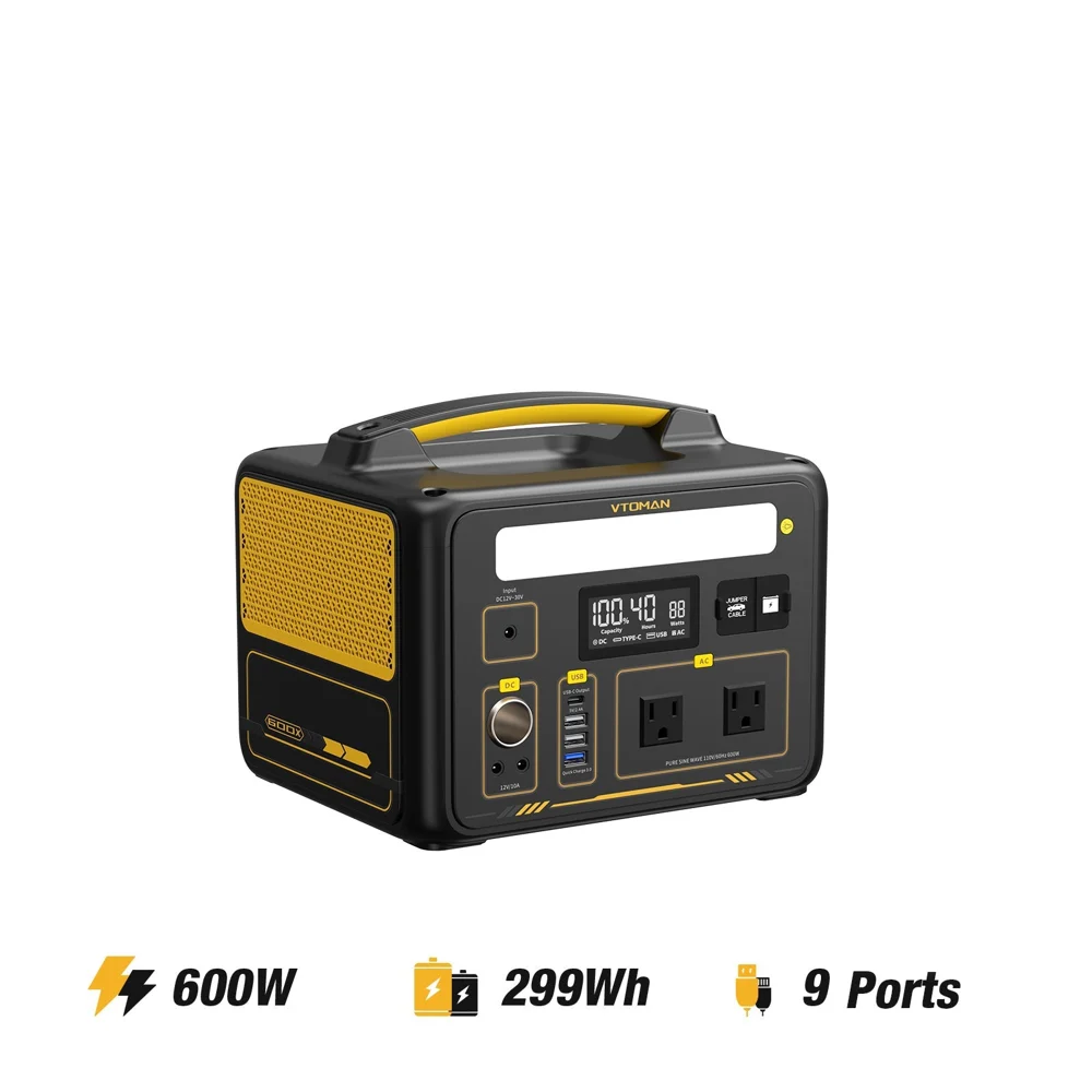 VTOMAN Jump 600X V-BEYOND® Portable Power Station (CANADA ONLY)