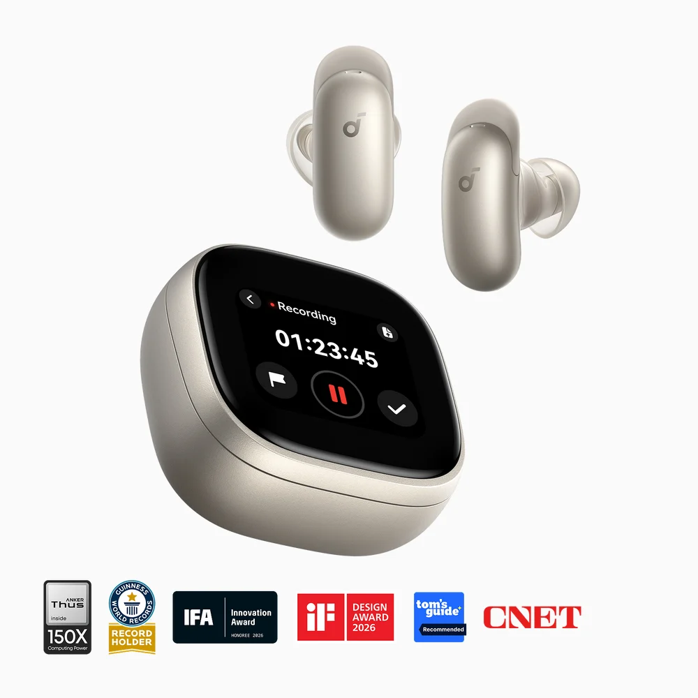 Liberty 5 Pro Max | Earbuds with AI Note-Taker Smart Case