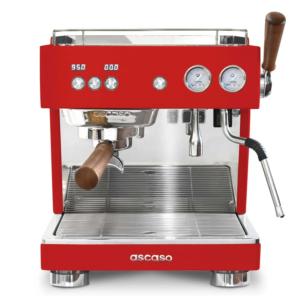 Baby T Plus, Automatic 1 Group Espresso Machine, with Thermodynamic Technology, 120V (Classic Red)