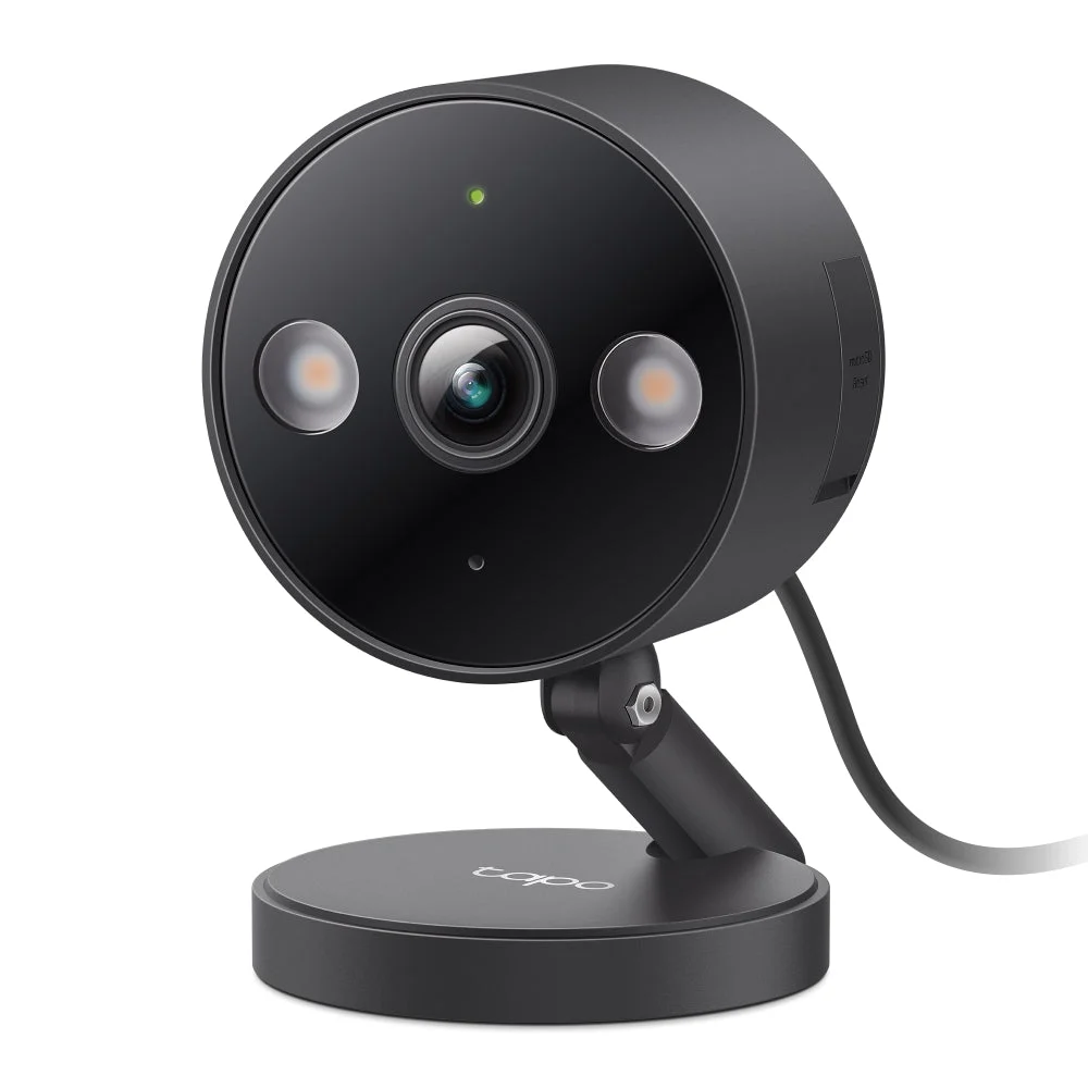 2K QHD Indoor/Outdoor Security Camera Black, Tapo C121