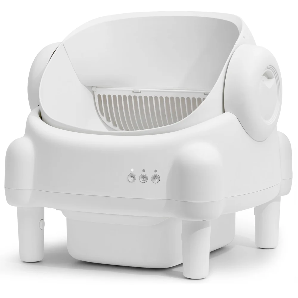 Cumrige Self-Cleaning Litter Box | Automatic, Open-Top Design, Odor Control (M5)