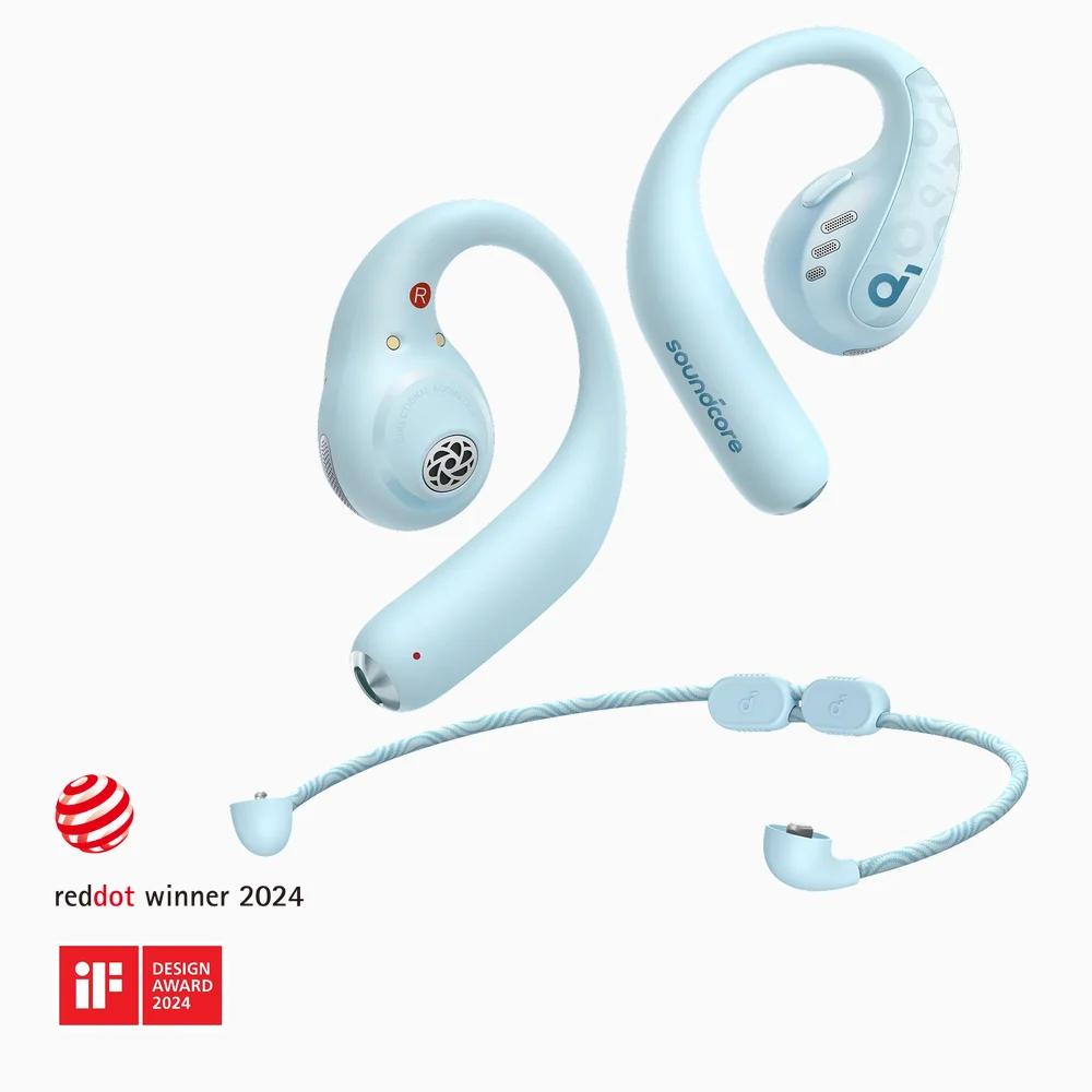 soundcore AeroFit Pro | Secure Open-Ear Sport Earbuds