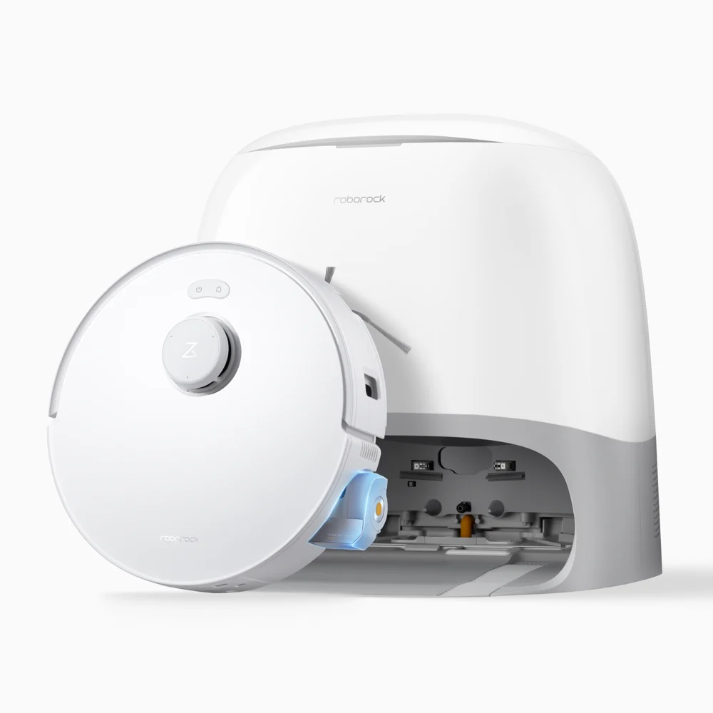Roborock Qrevo Curv 2 Flow Roller Mop Robot Vacuum With Multifunctional Dock
