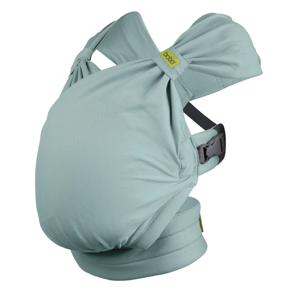 Boba Bliss Baby Wrap Carrier in Sea Mist