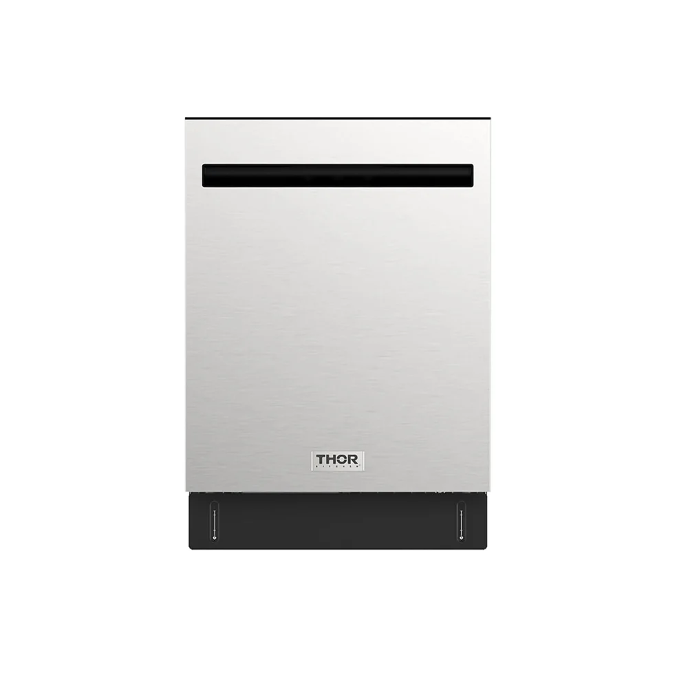 24 Inch Built-In Top Control Dishwasher with Pocket Handle – Stainless Steel