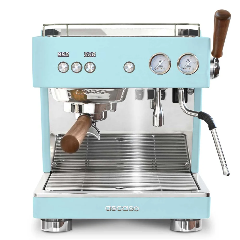Baby T Plus, Automatic 1 Group Espresso Machine, with Thermodynamic Technology, 120V (Mist Blue)