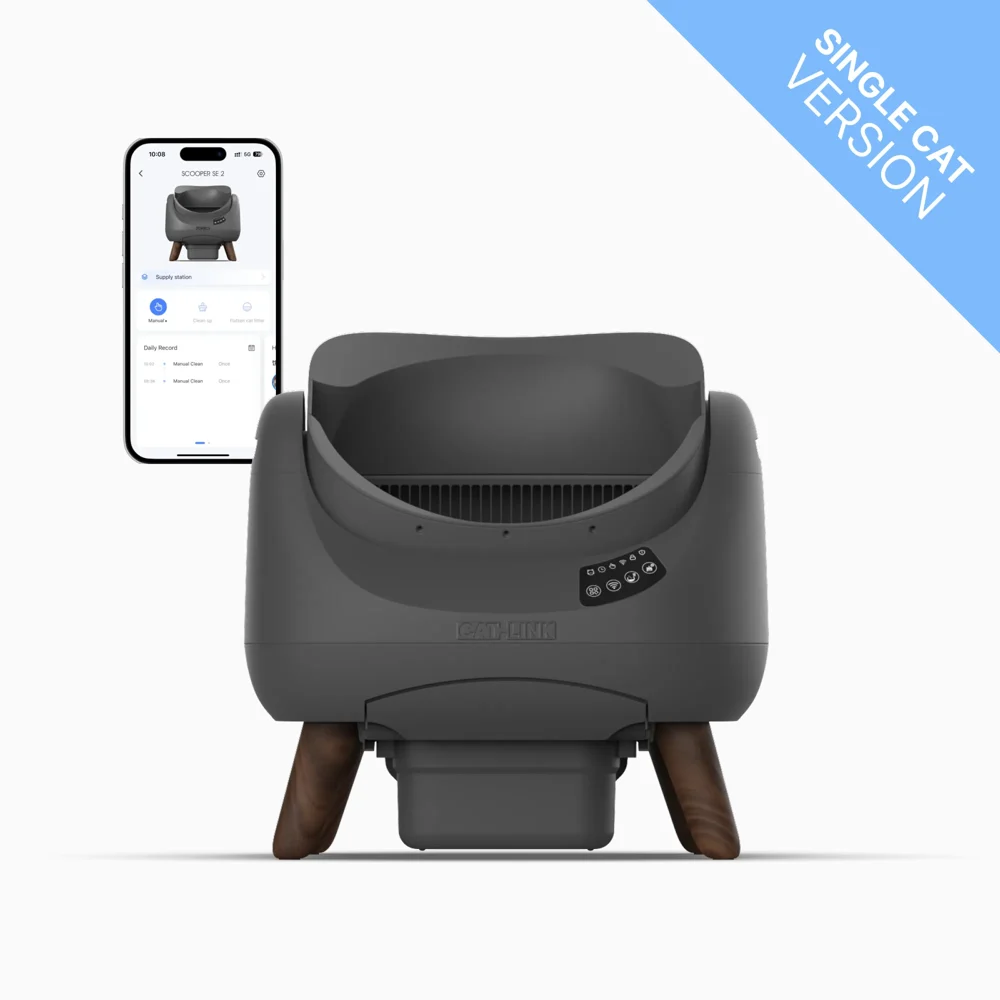 CATLINK Self-Cleaning Litter Box - Scooper Open-X (Single-Cat)