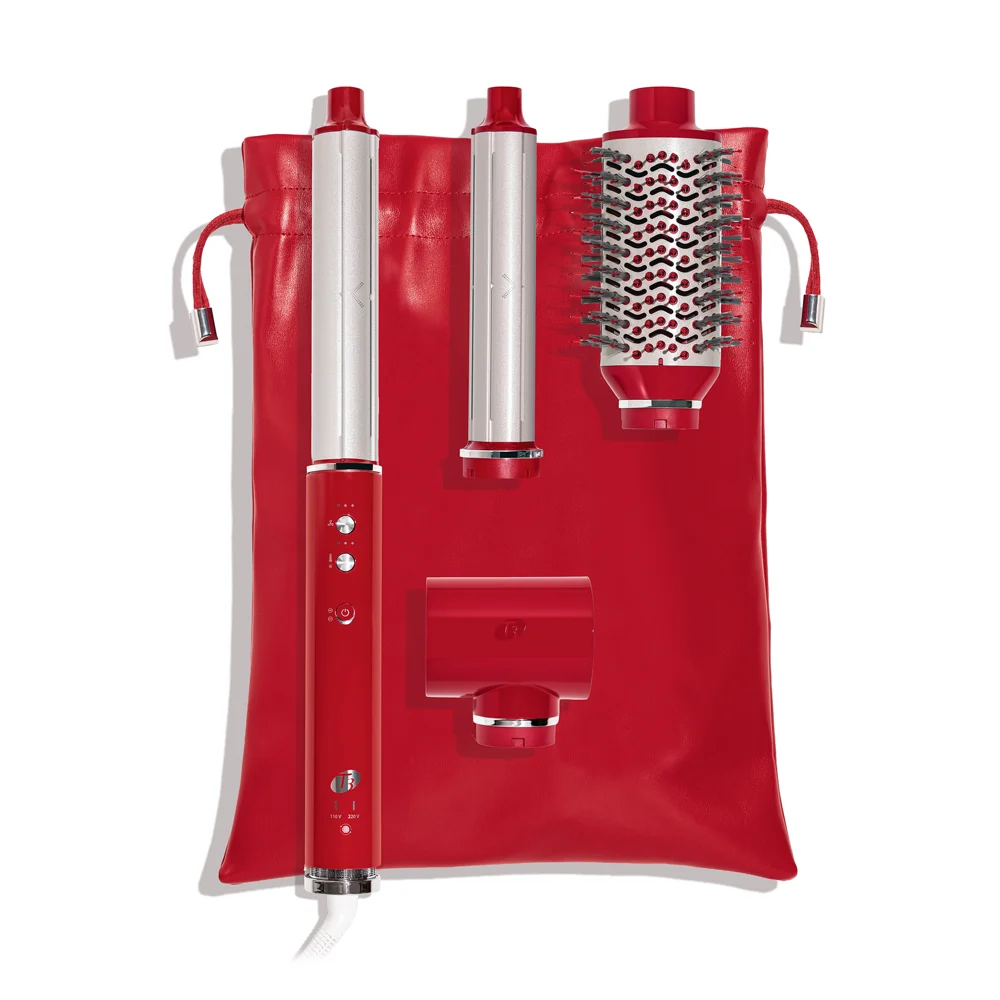 AIRE 360 CERAMIC DUAL VOLTAGE AIR STYLER ROUGE SHOPMY