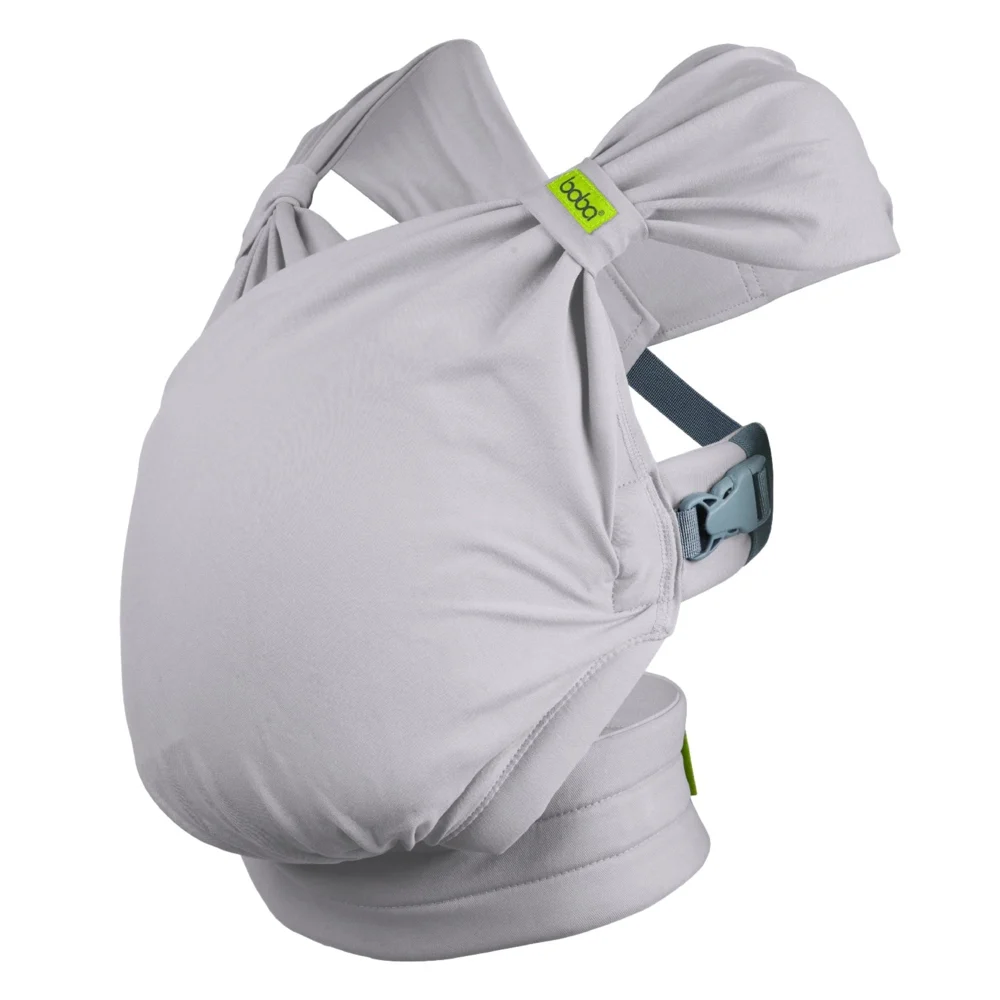 Boba Bliss Baby Wrap Carrier in Gray