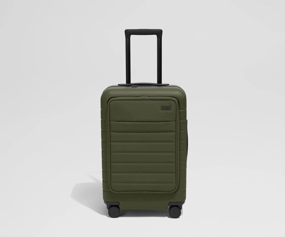 The Executive Carry-On in Olive Green