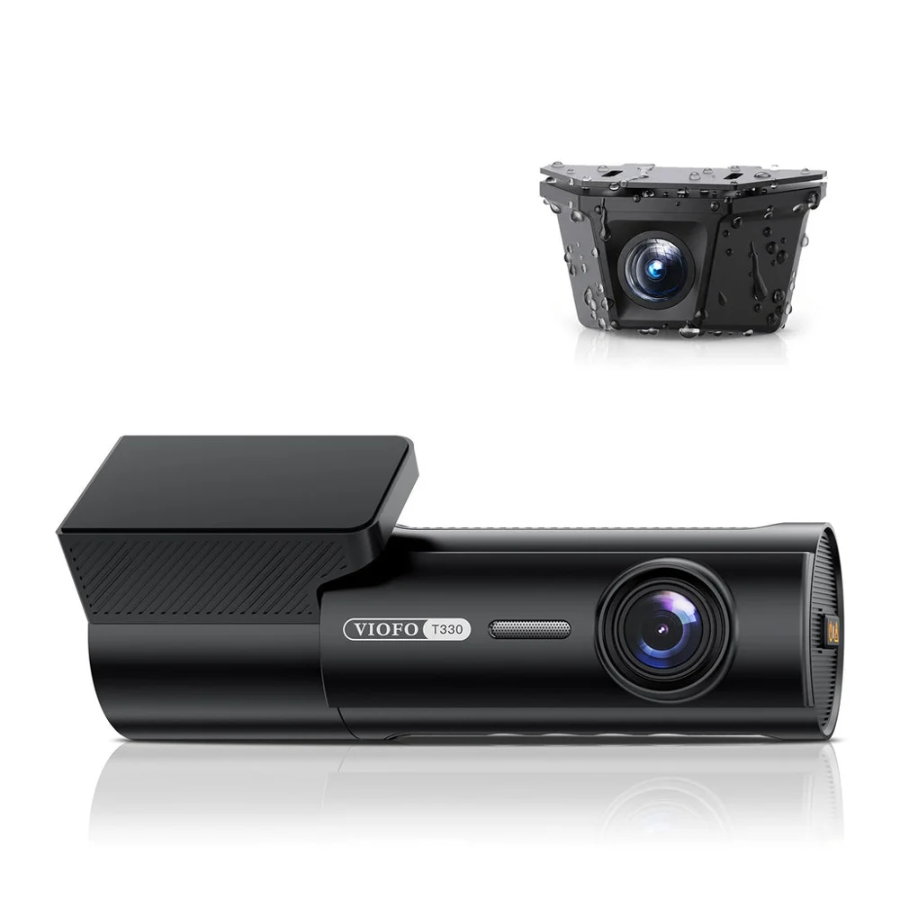 VIOFO T330W 2CH 4K+2K HDR Dash Cam with Waterproof Rear Camera, Dual Sony STARVIS 2 Sensors, Wi-Fi 6, GPS, Hybrid Parking Recording