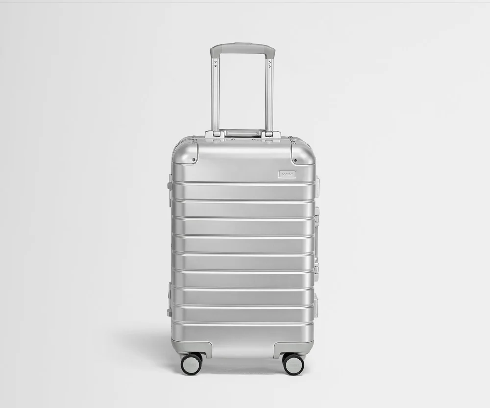 The Bigger Carry-On: Aluminum Edition in Silver
