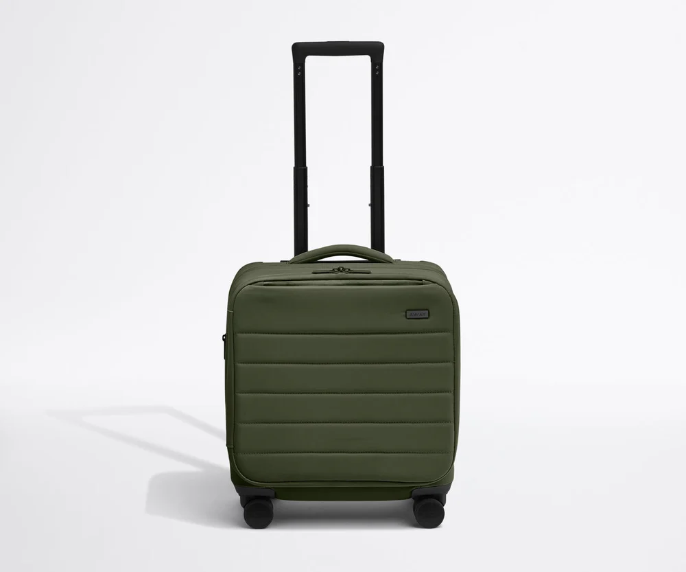 Softside Compact Carry-On in Olive Green